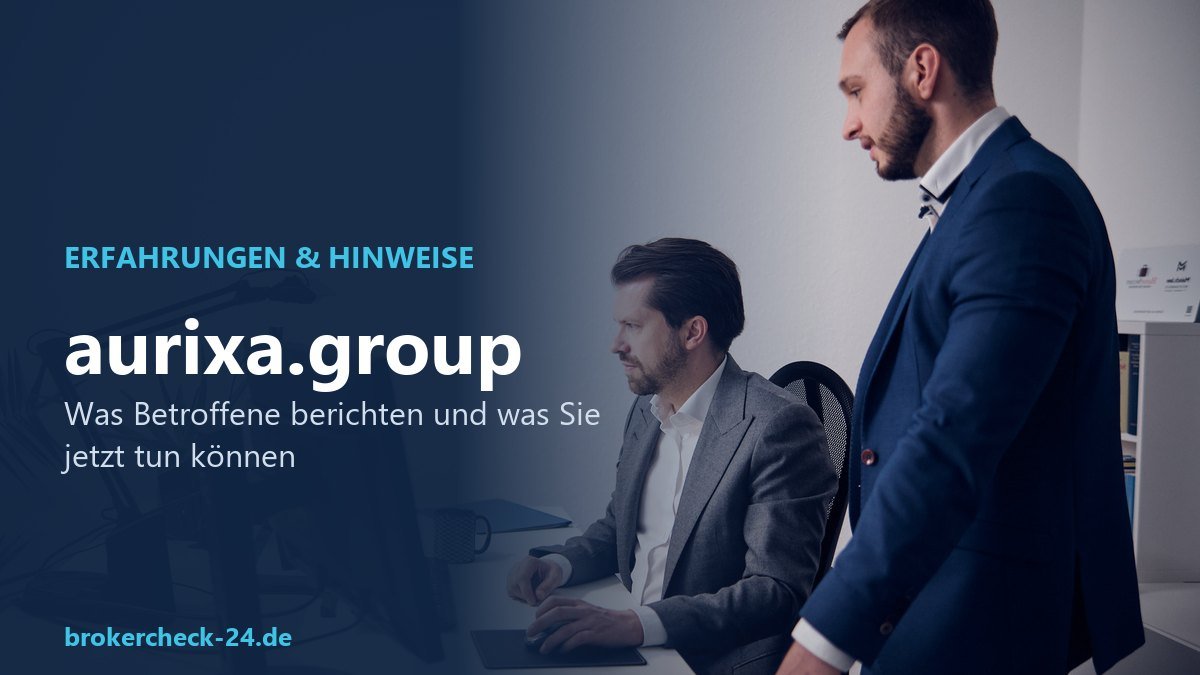 Aurixa (aurixa.group): Krypto-Betrug? BaFin-Warnung