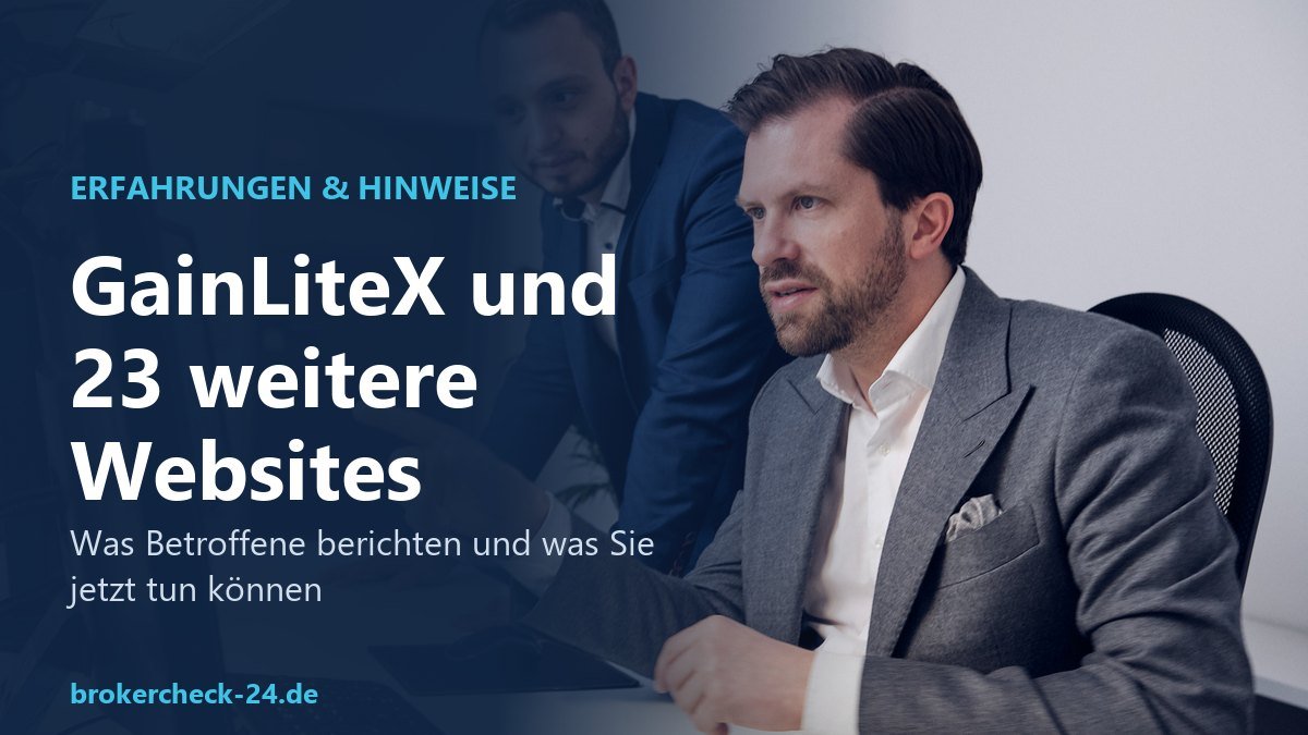 BaFin warnt vor GainLiteX und 23 weiteren Websites
