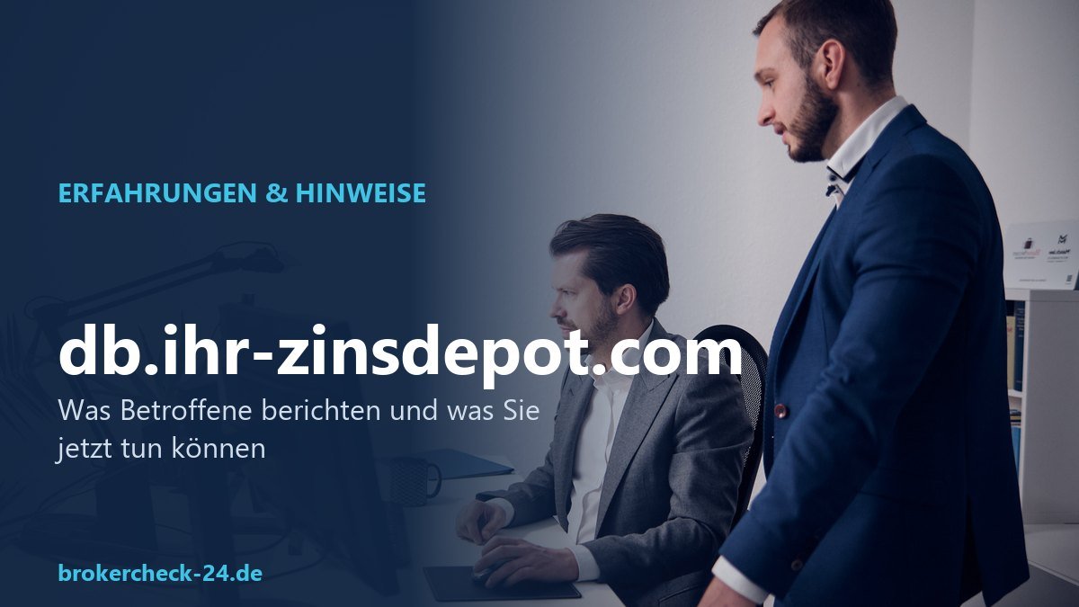 db.ihr-zinsdepot.com: Erfahrungen und Hinweise