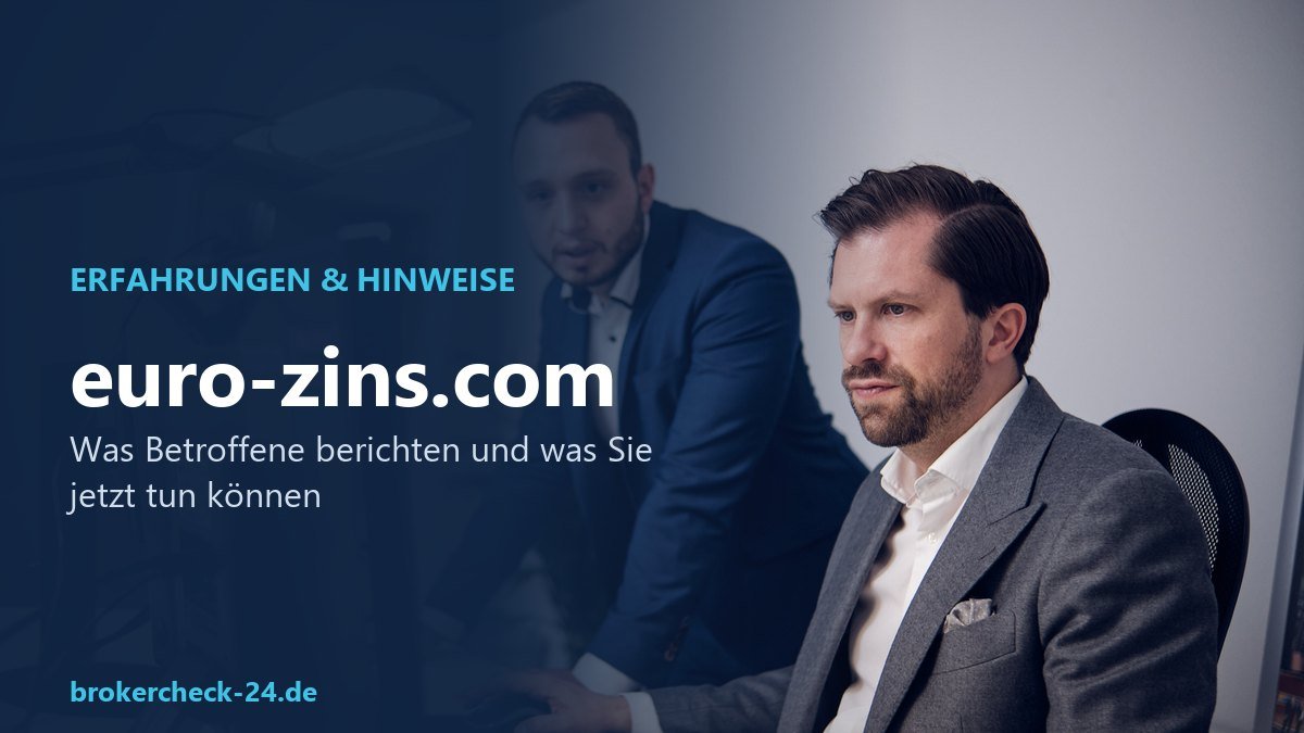 Euro-Zins (euro-zins.com): Anlagebetrug? Erfahrungen und Hinweise