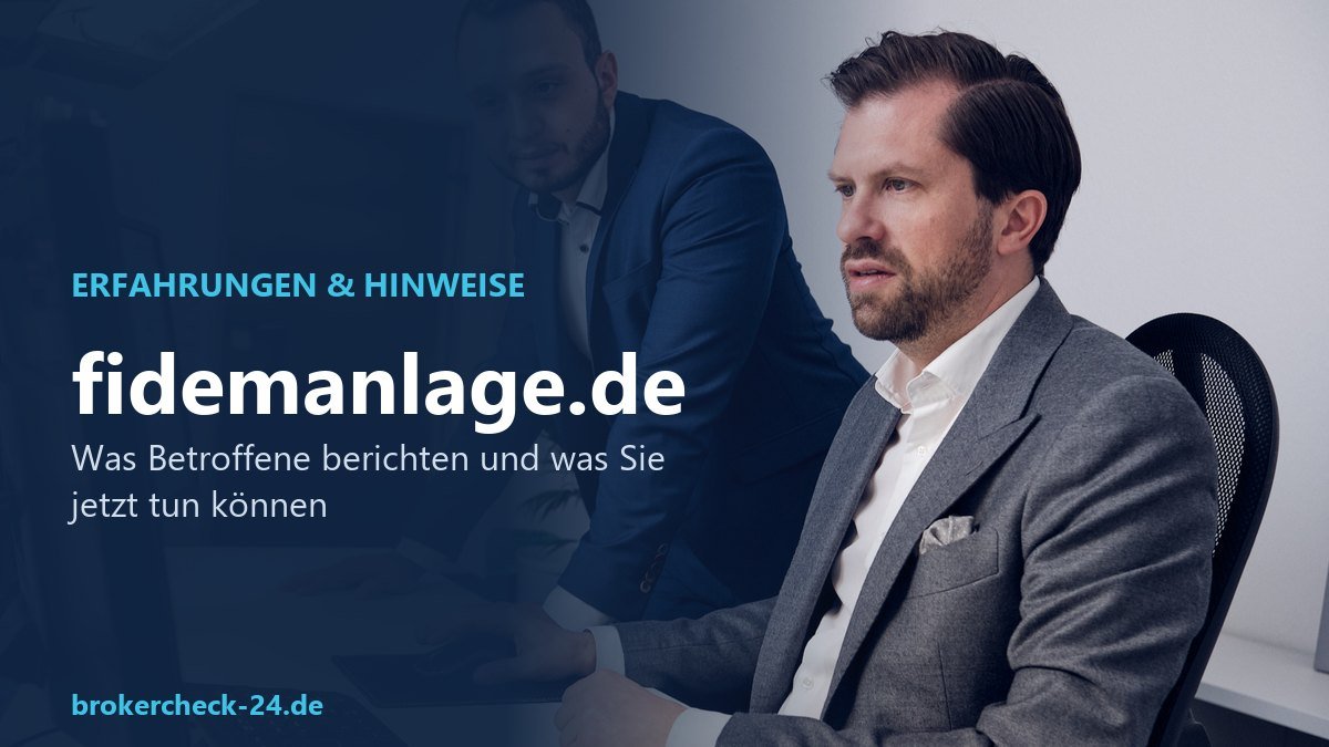 Fidem (fidemanlage.de): Erfahrungen und Hinweise