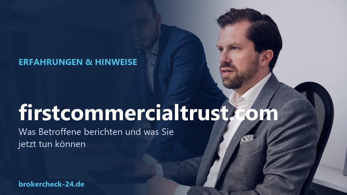 First Commercial Trust (firstcommercialtrust.com): FINMA-Warnung