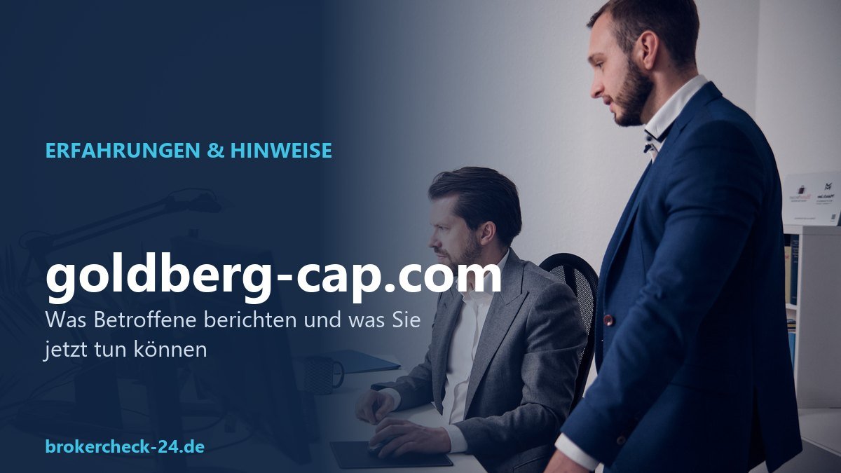 goldberg-cap.com: BaFin-Warnung und Erfahrungen