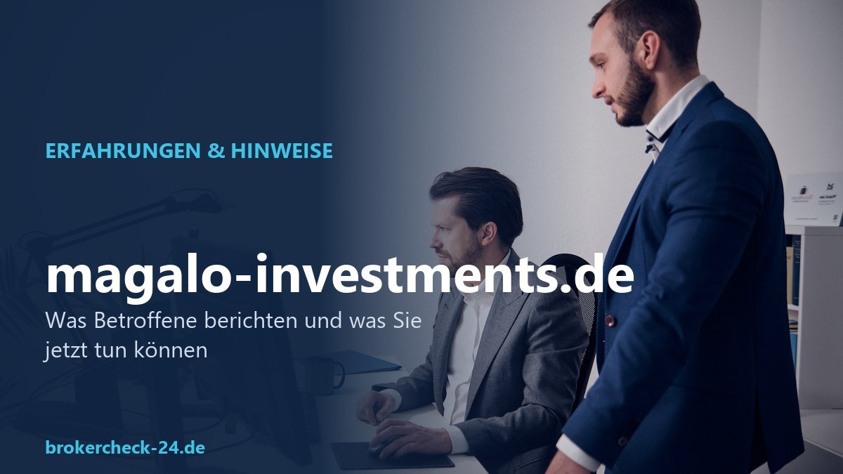 magalo-investments.de: Hinweise zur Website