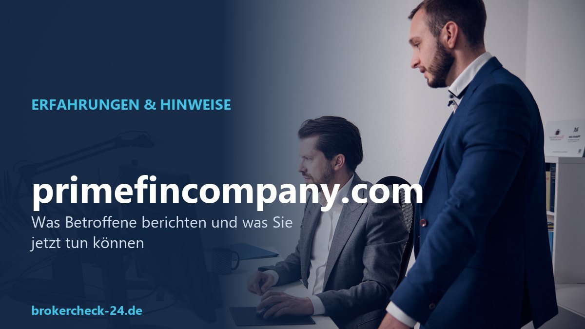 primefincompany.com: BaFin-Warnung und Hinweise