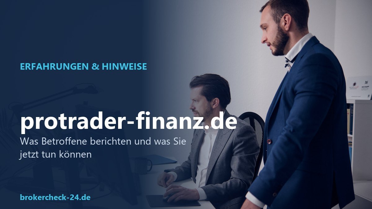 protrader-finanz.de: BaFin-Warnung und Hinweise